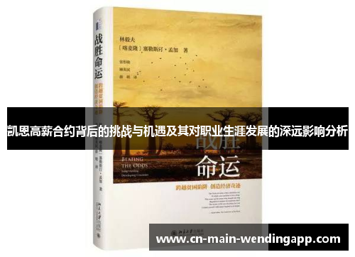 凯恩高薪合约背后的挑战与机遇及其对职业生涯发展的深远影响分析