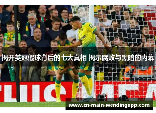揭开英冠假球背后的七大真相 揭示腐败与黑暗的内幕